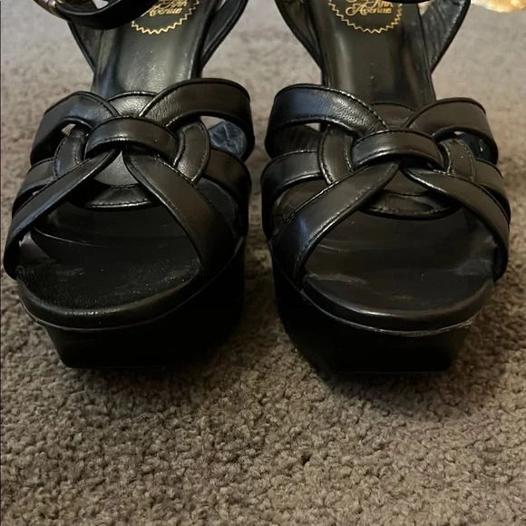 Yves Saint Laurent Black Elegant Heels - Picture 4 of 9